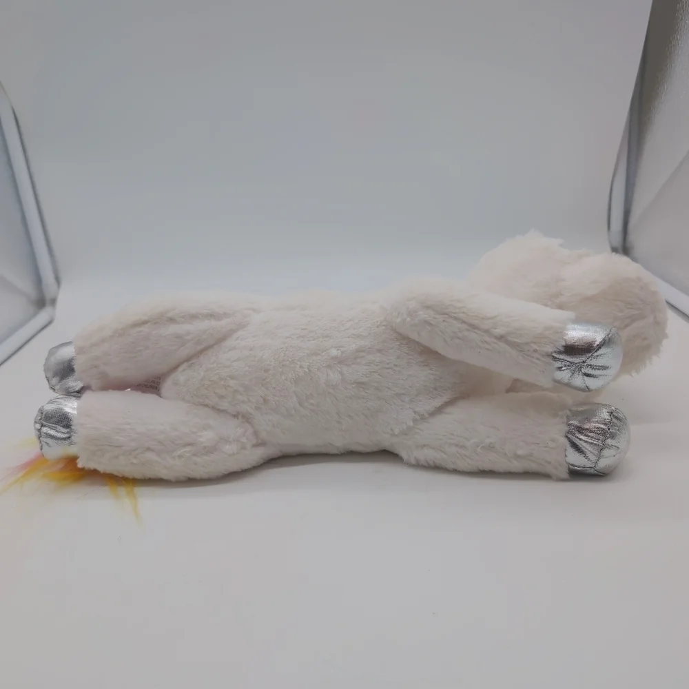 Plush Unicorn Toy with Rainbow Mane Stuffie Stuffed Animal